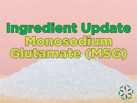 what dose msg mean|Monosodium glutamate (MSG): What it is, and why。